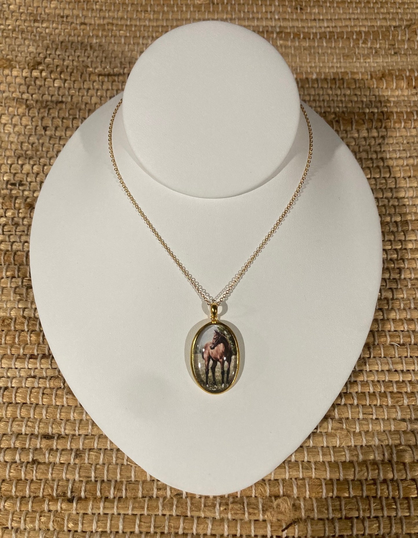 The Filly Pendant (Vermeil)