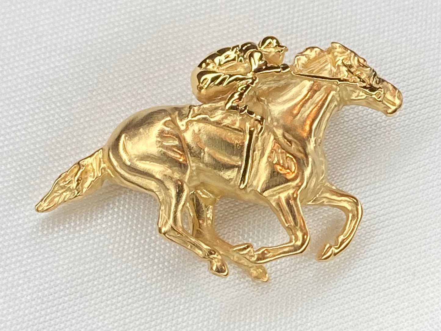 14k Secretariat Pin — Salina Ramsay Studio