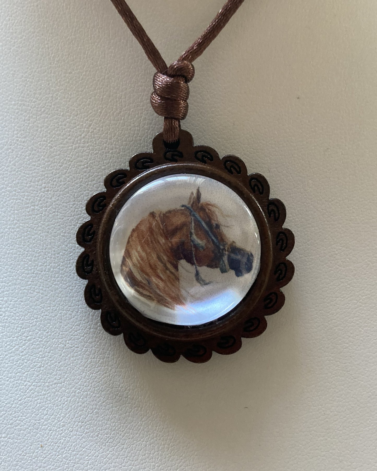Desert Gold Arab Crystal Pendant