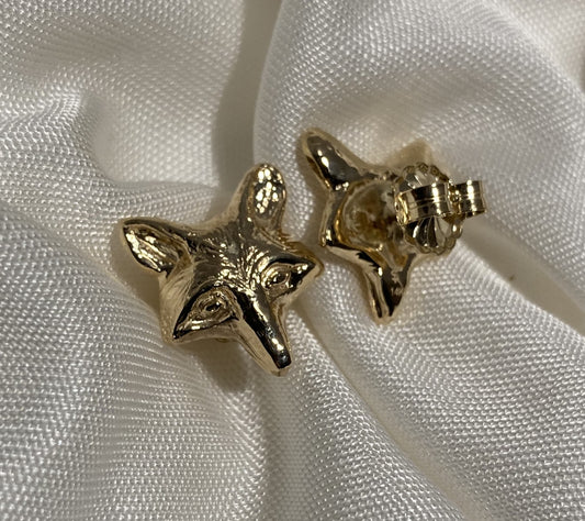 Fox Mask Earrings