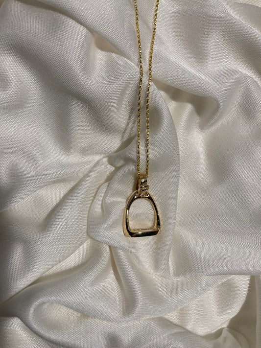 14k Gold Stirrup