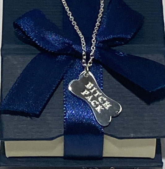 Sterling Bitch Pack Pendant