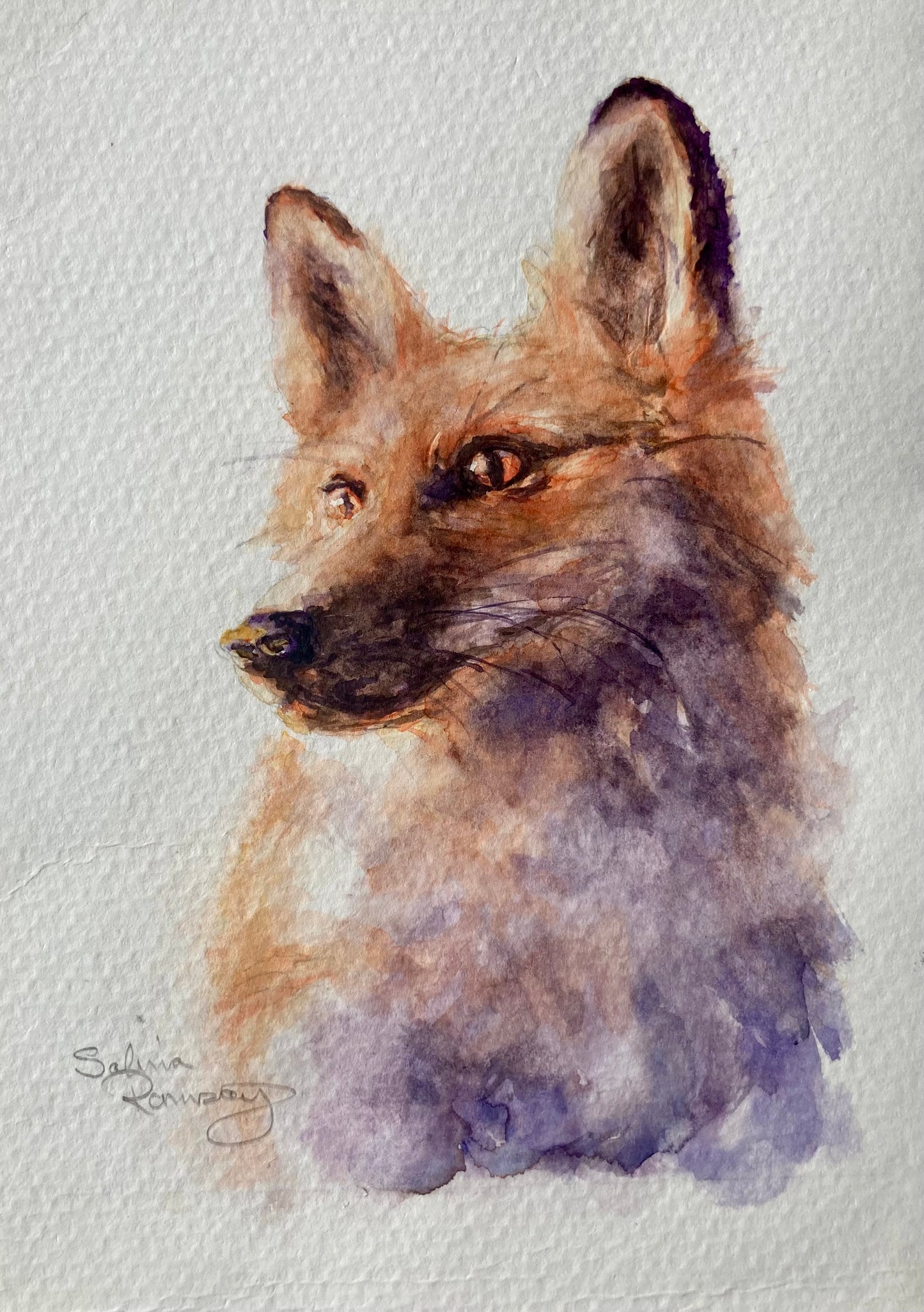 Fox Crystal Pendant